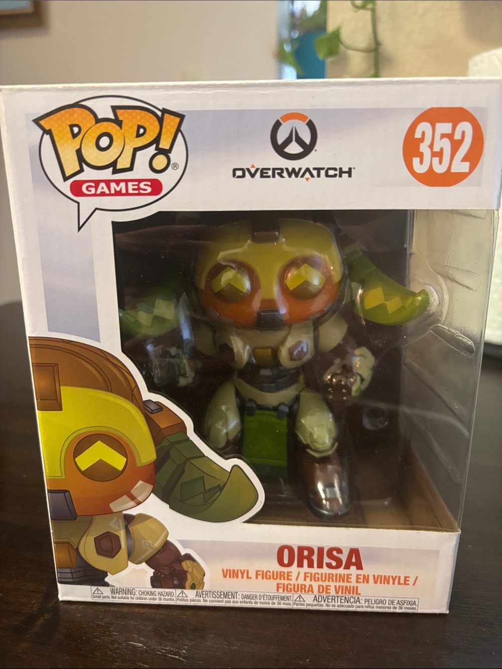 Funko Orisa Vinyl Figure in Olive Green & Brown